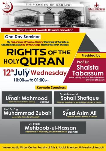 Rights of the Holy Quran