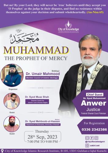 Muhammad The Prophet Of Mercy