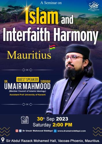 Islam and Interfaith Harmony